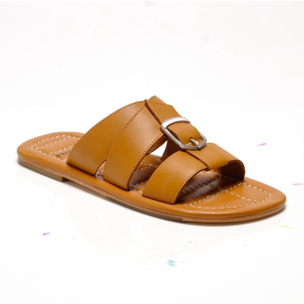 Sloan buckle Sandal cinnamon clay